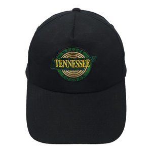KC Tennessee Master Logger Double Snapback Cap Trucker Black Hat Patch